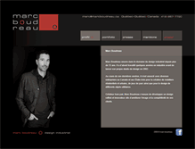 Tablet Screenshot of marcboudreau.ca